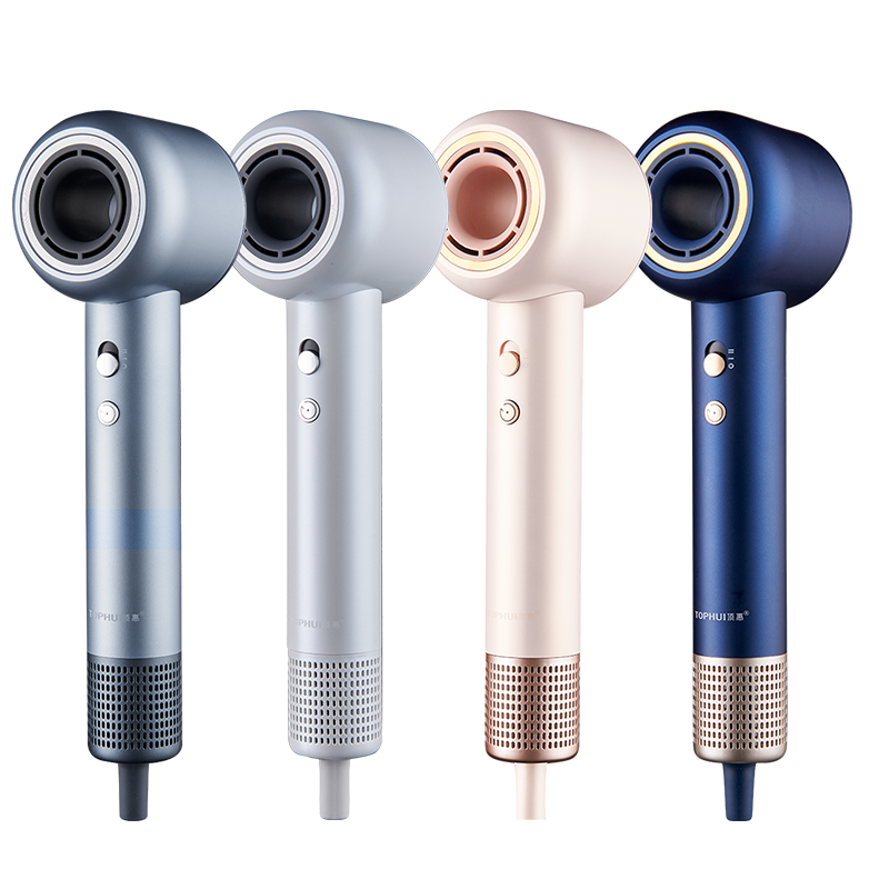 Secador de pelo de alta velocidad ajustable con múltiples velocidades KH-801A